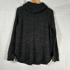 🔵 IT'S OUR TIME Women`s Size XS Black Turtleneck Winter Cozy Sweater